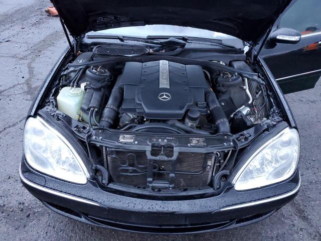 WDBNG83J23A362185 - 2003 MERCEDES-BENZ S 430 4MATIC BLACK photo 11
