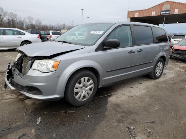 2C4RDGBG3ER129426 - 2014 DODGE GRAND CARA SE SILVER photo 1