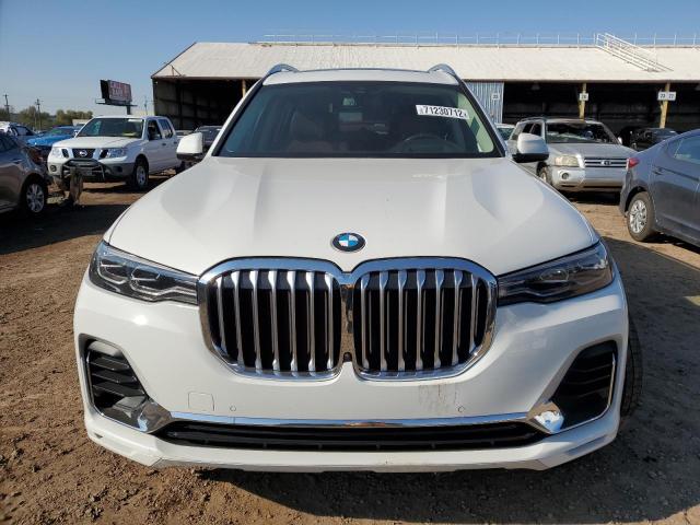 5UXCW2C54KL087416 - 2019 BMW X7 XDRIVE40I WHITE photo 5