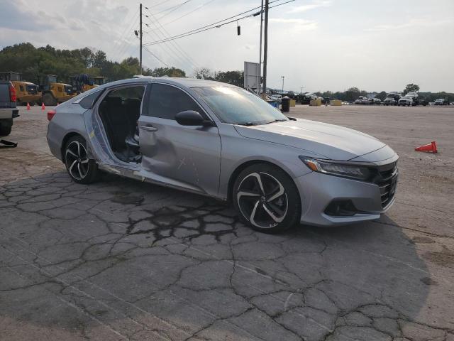 1HGCV2F36NA008117 - 2022 HONDA ACCORD SPORT 银色 照片 4