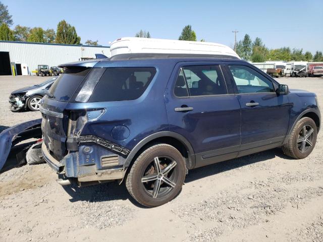 1FM5K8BH8HGA23428 - 2017 FORD EXPLORER BLUE photo 3