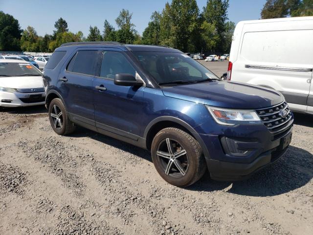 1FM5K8BH8HGA23428 - 2017 FORD EXPLORER BLUE photo 4