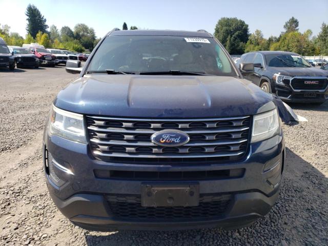 1FM5K8BH8HGA23428 - 2017 FORD EXPLORER BLUE photo 5