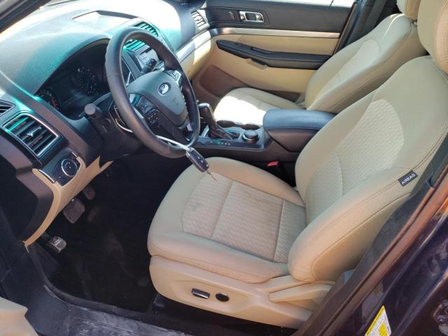 1FM5K8BH8HGA23428 - 2017 FORD EXPLORER BLUE photo 7