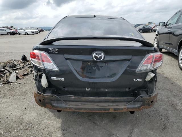 1YVHZ8CB5A5M15480 - 2010 MAZDA 6 S BLACK photo 6