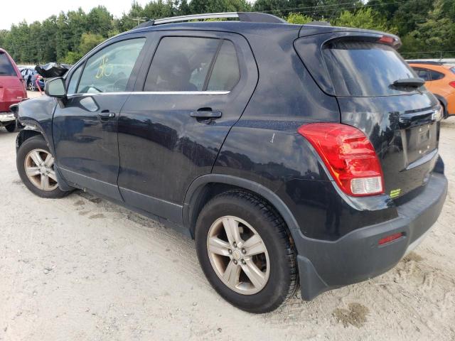 KL7CJPSB1GB600068 - 2016 CHEVROLET TRAX 1LT BLACK photo 2