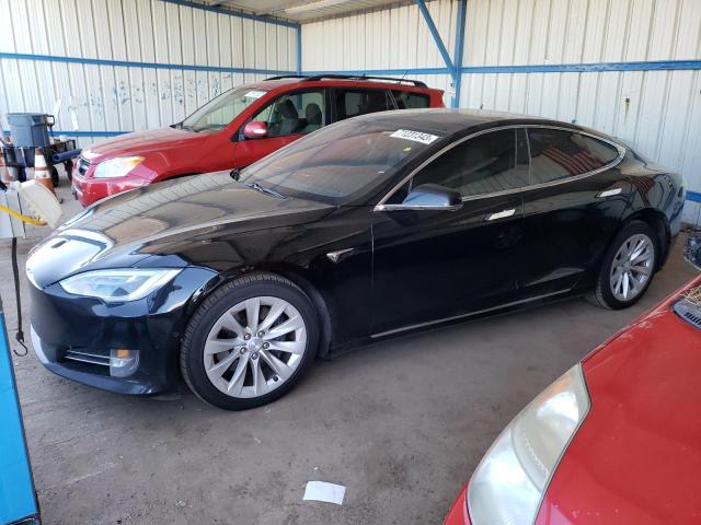 5YJSA1E22JF282084 - 2018 TESLA MODEL S Սև լուսանկար 1