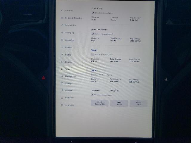 5YJSA1E22JF282084 - 2018 TESLA MODEL S Սև լուսանկար 9