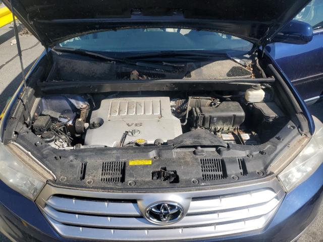 5TDBK3EHXDS179976 - 2013 TOYOTA HIGHLANDER BASE Синий фото 12