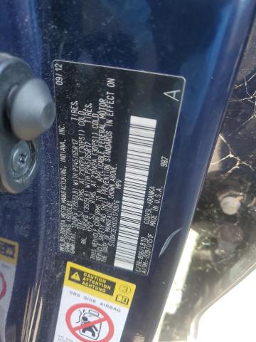 5TDBK3EHXDS179976 - 2013 TOYOTA HIGHLANDER BASE Синий фото 13