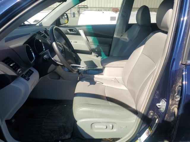 5TDBK3EHXDS179976 - 2013 TOYOTA HIGHLANDER BASE Синий фото 7