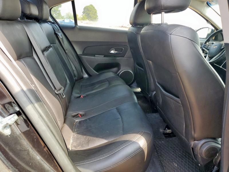 1G1PG5S97B7298777 - 2011 CHEVROLET CRUZE LT BLACK photo 10