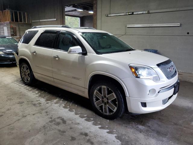 1GKKVTED6CJ194415 - 2012 GMC ACADIA DENALI WHITE photo 4