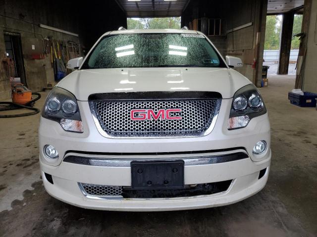 1GKKVTED6CJ194415 - 2012 GMC ACADIA DENALI WHITE photo 5