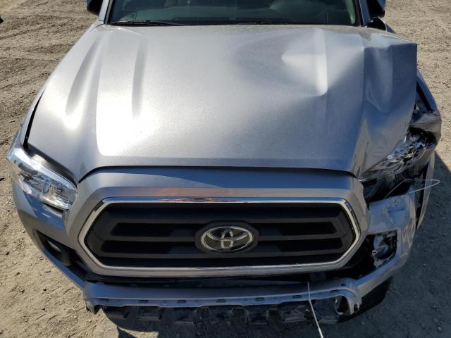 3TMAZ5CN3MM153778 - 2021 TOYOTA TACOMA DOUBLE CAB SILVER photo 11