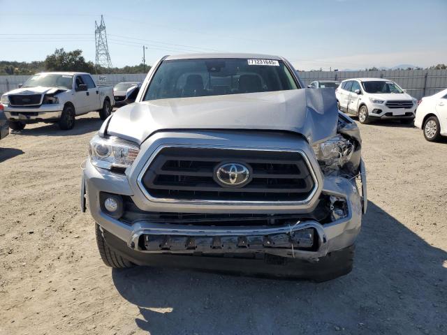 3TMAZ5CN3MM153778 - 2021 TOYOTA TACOMA DOUBLE CAB SILVER photo 5