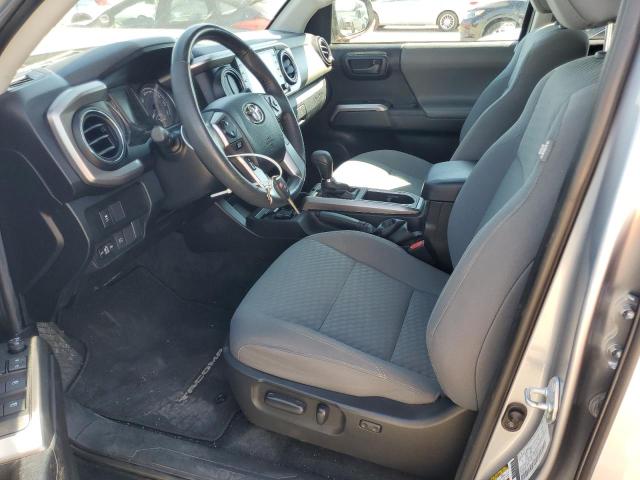 3TMAZ5CN3MM153778 - 2021 TOYOTA TACOMA DOUBLE CAB SILVER photo 7