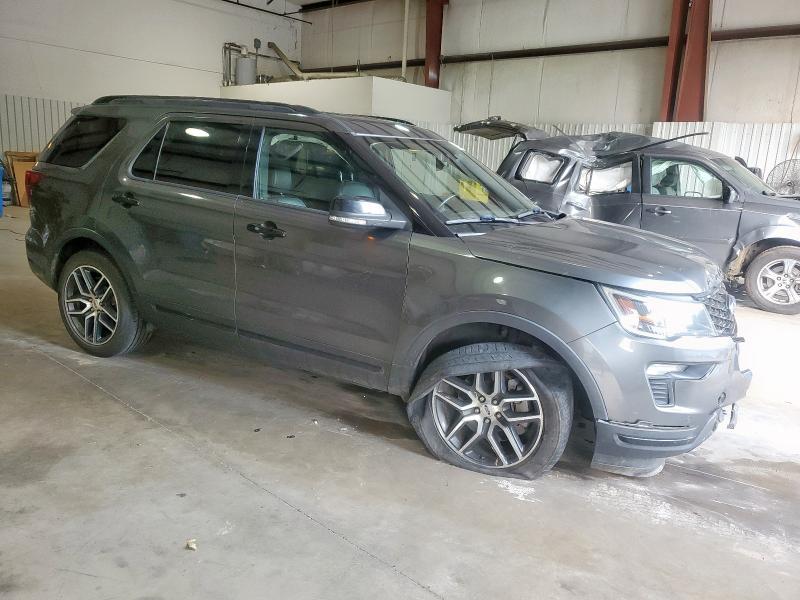 1FM5K8GT5JGA21381 - 2018 FORD EXPLORER SPORT 石墨色 照片 4