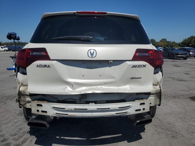 2HNYD2H67AH512356 - 2010 ACURA MDX TECHNOLOGY WHITE photo 6