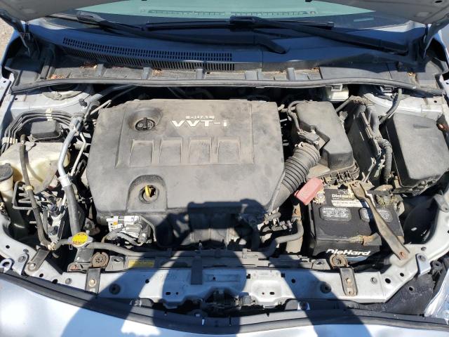 2T1BU4EE3AC289651 - 2010 TOYOTA COROLLA BASE 银色 照片 11