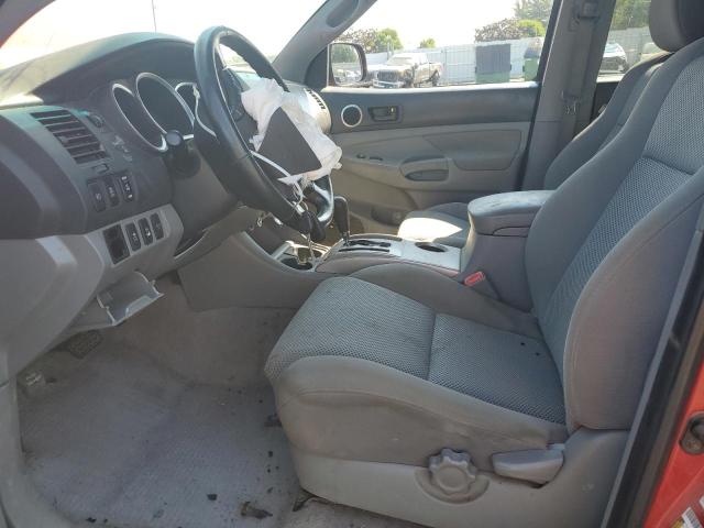 3TMLU4EN6BM075329 - 2011 TOYOTA TACOMA DOUBLE CAB Красный фото 7