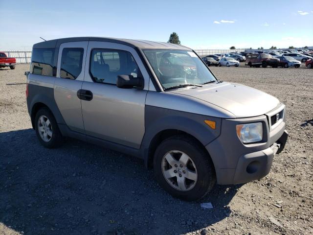 5J6YH28504L020089 - 2004 HONDA ELEMENT EX GRAY photo 4