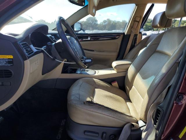 KMHGC46E49U033505 - 2009 HYUNDAI GENESIS 3.8L 栗色 照片 7