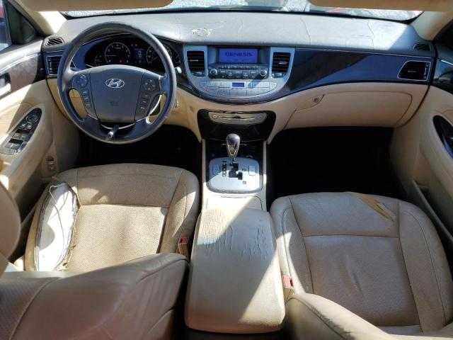 KMHGC46E49U033505 - 2009 HYUNDAI GENESIS 3.8L 栗色 照片 8