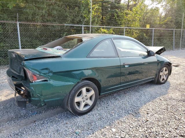 1HGEM22511L074091 - 2001 HONDA CIVIC LX მწვანე ფოტო 3