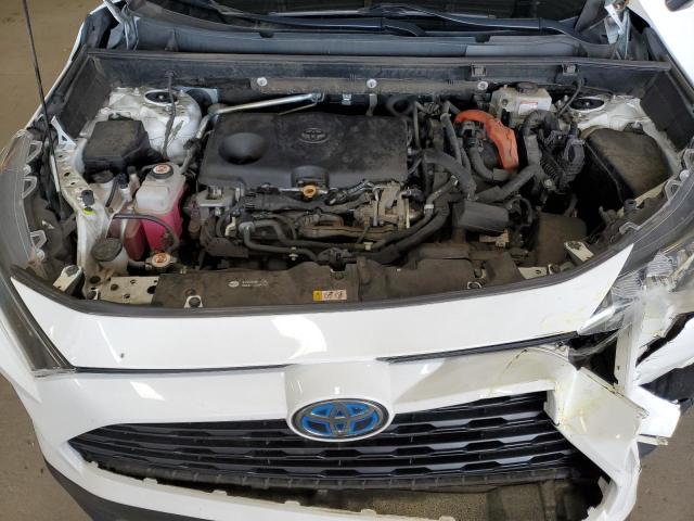 2T3MWRFV6KW018976 - 2019 TOYOTA RAV4 LE თეთრი ფოტო 12