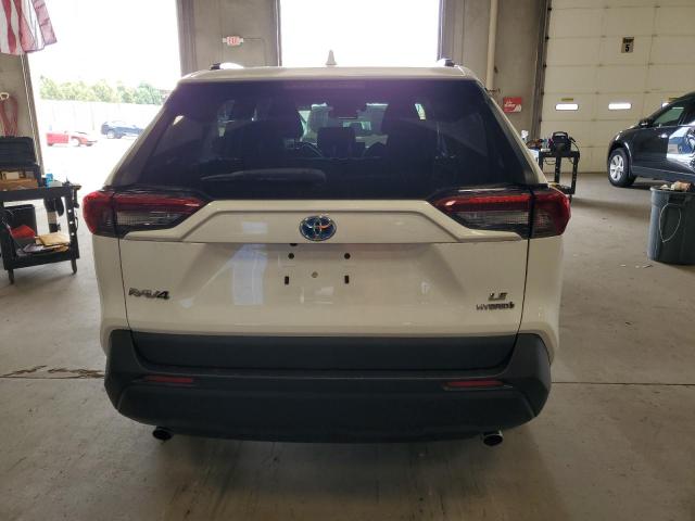 2T3MWRFV6KW018976 - 2019 TOYOTA RAV4 LE თეთრი ფოტო 6