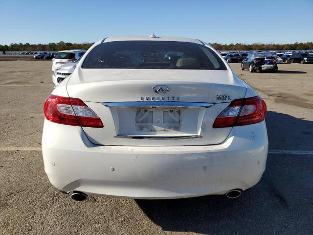 JN1BY1ARXDM603172 - 2013 INFINITI M37 X WHITE photo 6