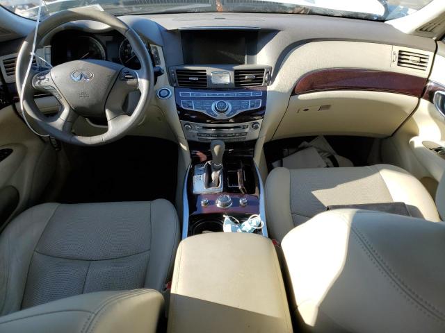 JN1BY1ARXDM603172 - 2013 INFINITI M37 X WHITE photo 8