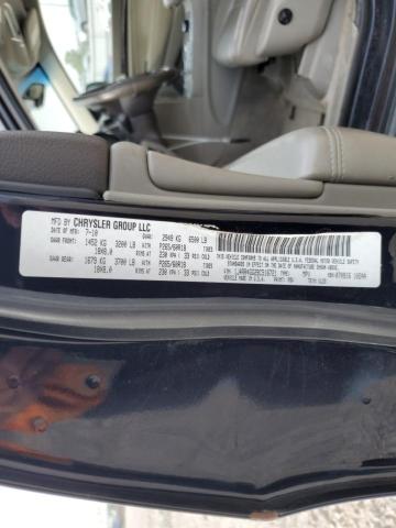 1J4RR4GG2BC516721 - 2011 JEEP GRAND CHEROKEE LAREDO BLUE photo 12