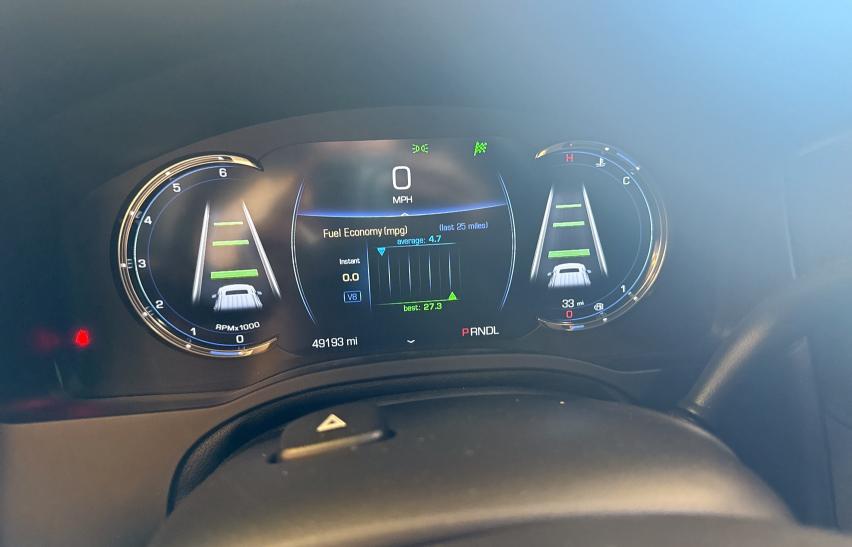 1GYS4BKJ8KR360169 - 2019 CADILLAC ESCALADE LUXURY შავი ფოტო 8