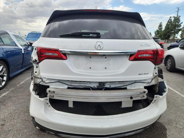 5J8YD4H58LL047439 - 2020 ACURA MDX TECHNOLOGY Սպիտակ լուսանկար 6