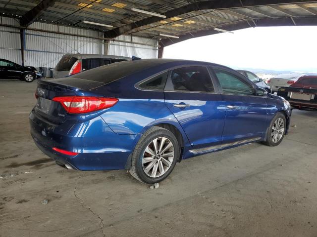 5NPE34AF6FH223534 - 2015 HYUNDAI SONATA SPORT 蓝色 照片 3