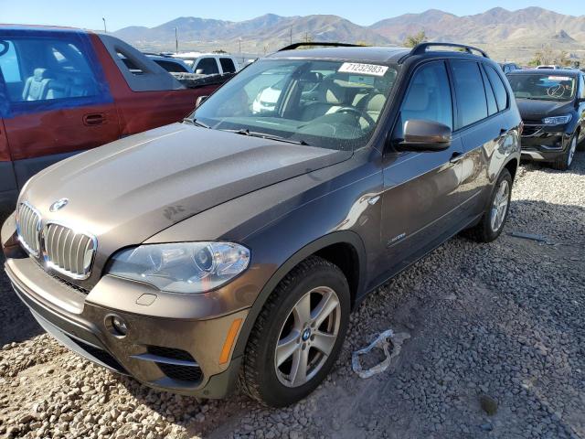 5UXZW0C59BL659787 - 2011 BMW X5 XDRIVE35D BROWN photo 1
