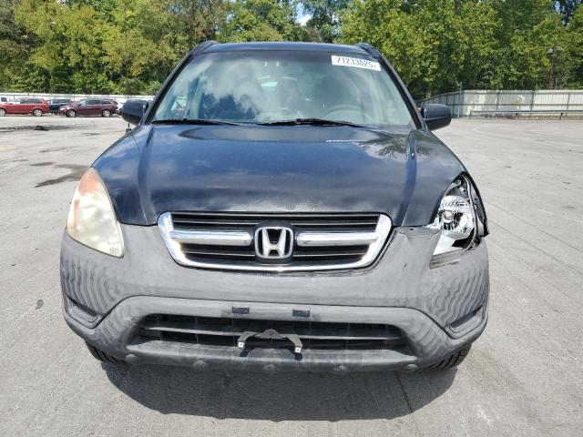 SHSRD788X4U234791 - 2004 HONDA CR-V EX BLACK photo 5