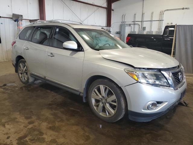 5N1AR2MM1FC700437 - 2015 NISSAN PATHFINDER S SILVER photo 4