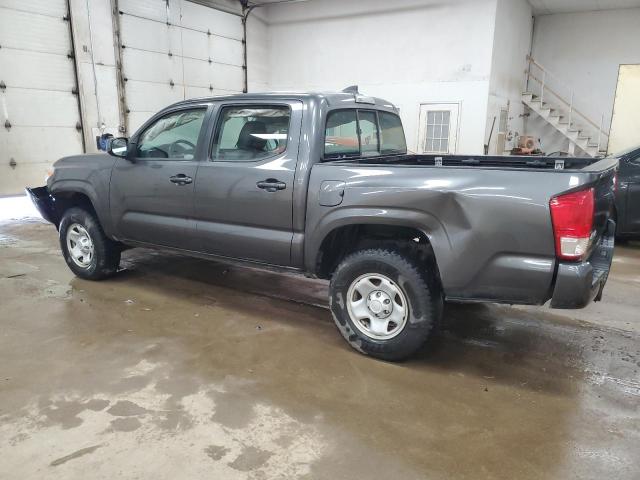 3TMCZ5AN1HM114673 - 2017 TOYOTA TACOMA DOUBLE CAB GRAY photo 2