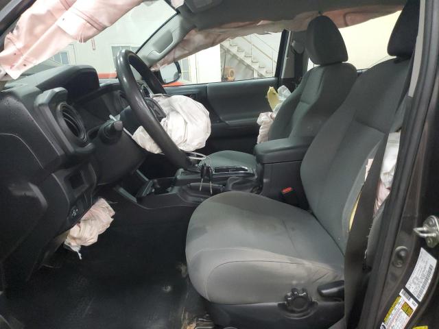 3TMCZ5AN1HM114673 - 2017 TOYOTA TACOMA DOUBLE CAB GRAY photo 7