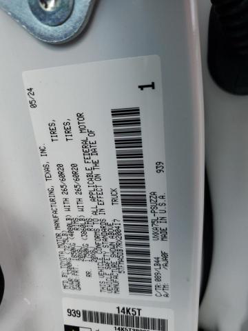 5TFMA5DB7RX200417 - 2024 TOYOTA TUNDRA CREWMAX PLATINUM Ağ foto 12