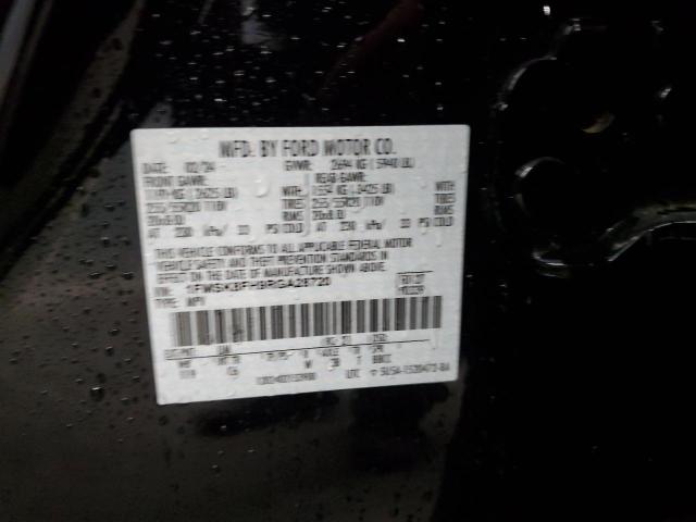 1FMSK8FH9RGA28720 - 2024 FORD EXPLORER LIMITED შავი ფოტო 13