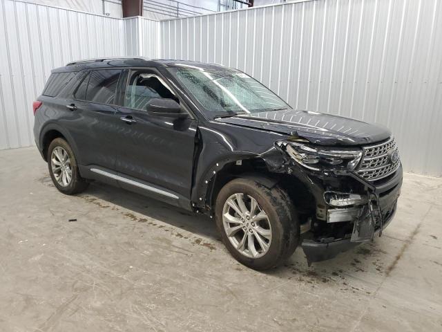1FMSK8FH9RGA28720 - 2024 FORD EXPLORER LIMITED შავი ფოტო 4