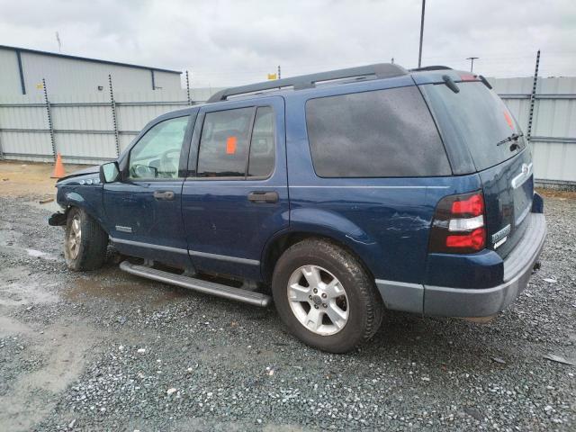 1FMEU72E56UA36498 - 2006 FORD EXPLORER XLS BLUE photo 2