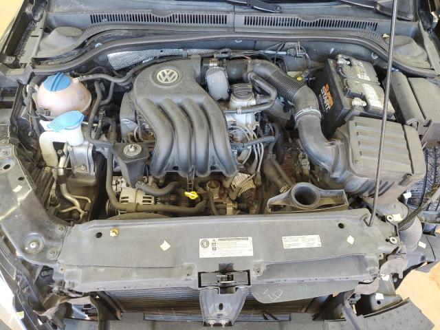 3VW2K7AJXEM210108 - 2014 VOLKSWAGEN JETTA BASE BLACK photo 11