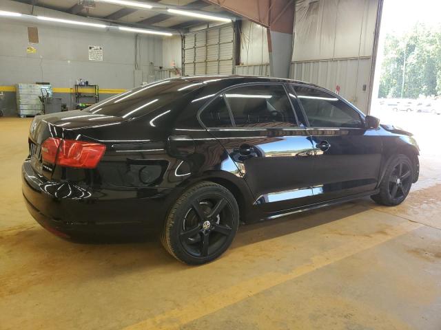 3VW2K7AJXEM210108 - 2014 VOLKSWAGEN JETTA BASE BLACK photo 3