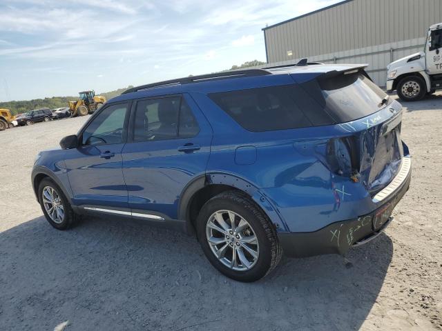 1FMSK8DHXMGA32402 - 2021 FORD EXPLORER XLT Կապույտ լուսանկար 2