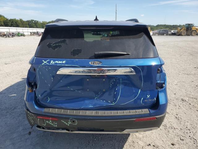 1FMSK8DHXMGA32402 - 2021 FORD EXPLORER XLT Կապույտ լուսանկար 6